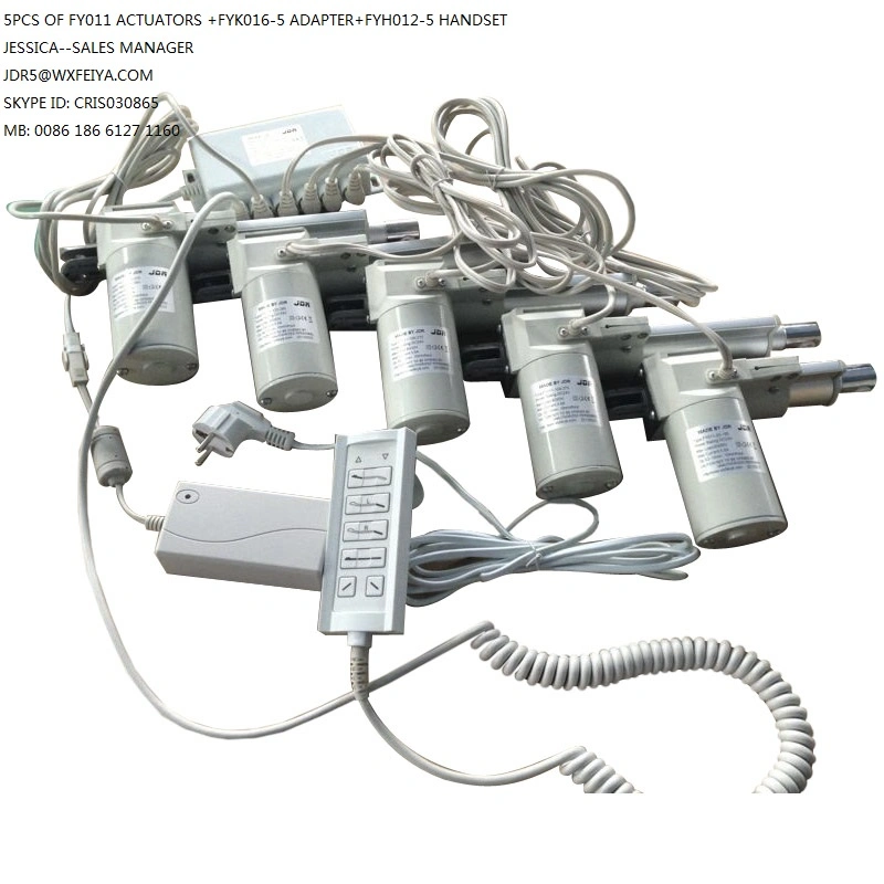 Electric Linear Actuator 12V 24V DC Motor 1000mm Stroke Linear Motion Controller 100n 200n 300n 500n