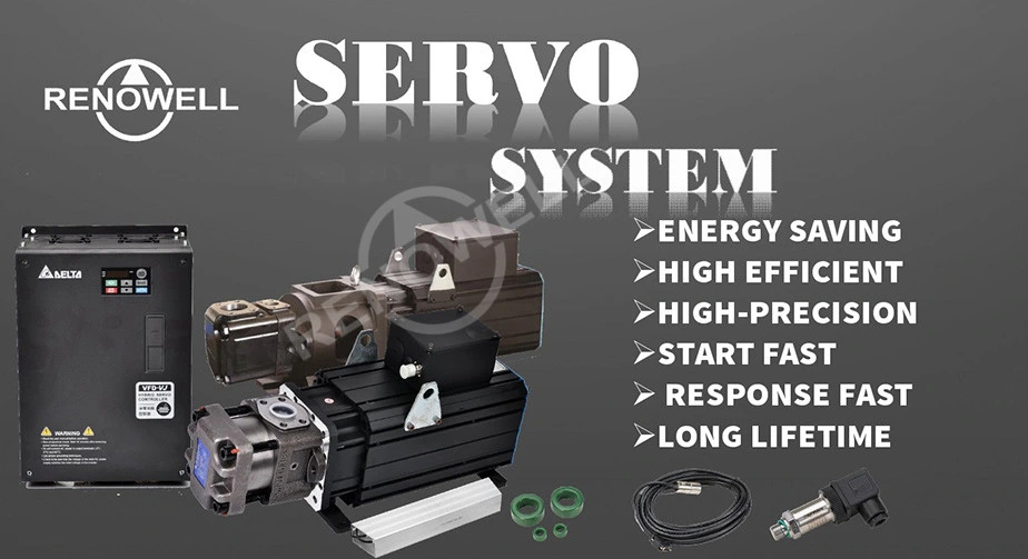 70% Energy Saving 32 Cc Hydraulic Servo System with Delta Controller Driver