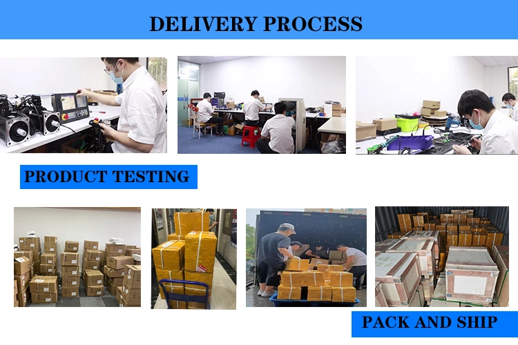 Manufacture Price OEM Customized 3 Axis CNC System Lathe Controller for Woodworking CNC Router with PLC on-Line Display