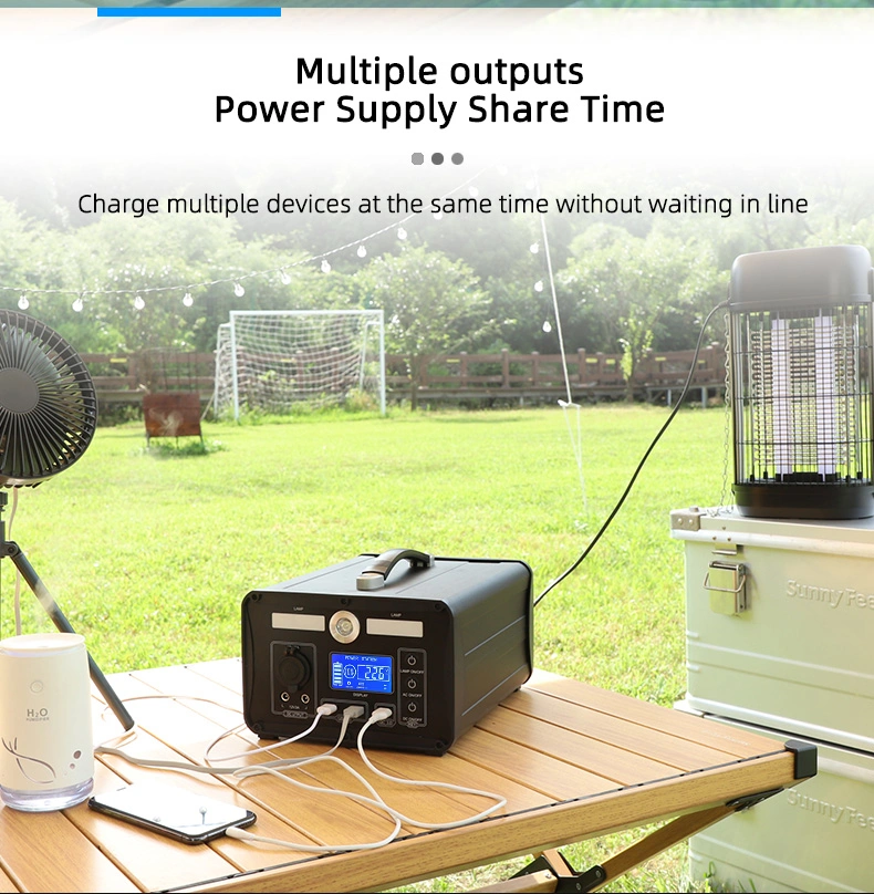 Wholesale Price 900W 2000W Portable Power Station Solar Generator Emergency Blackout Camping 750000mAh Outdoor Power Supply