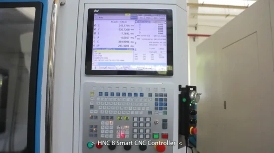 Controlador CNC Hnc 8 Series 2 3 4 5 Axis para fresadora CNC y torno CNC y rectificadora